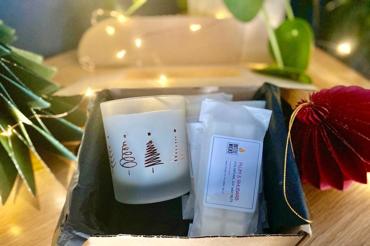 Festive Candle and Wax Melt Gift Set- Oh Christmas Tree